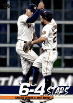 2022 Topps Turnin Two #TT-3 Carlos Correa|Jose Altuve