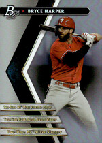 2022 Bowman Platinum Platinum Portfolios #PPF-13 Bryce Harper