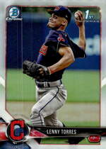 2018 Bowman Chrome Draft Refractor #BDC-8 Lenny Torres