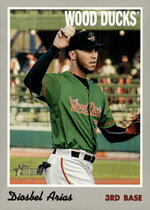 2019 Topps Heritage Minor League #44 Diosbel Arias