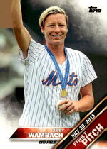 2016 Topps First Pitch #FP-1 Abby Wambach