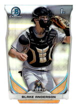2014 Bowman Chrome Draft #CDP34 Blake Anderson