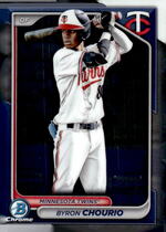 2024 Bowman Chrome Draft #BDC-191 Byron Chourio