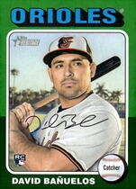 2024 Topps Heritage High Number Green Border #715 David Banuelos