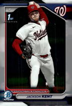 2024 Bowman Chrome Draft #BDC-174 Jackson Kent