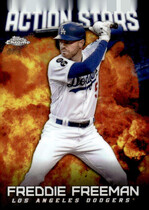 2023 Topps Chrome Update Action Stars #ASC-10 Freddie Freeman