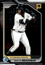 2024 Bowman Chrome Draft #BDC-124 Bralyn Brazoban