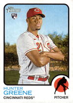2022 Topps Heritage High Number #694 Hunter Greene