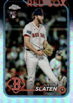 2024 Topps Chrome Update Refractor #USC46 Justin Slaten