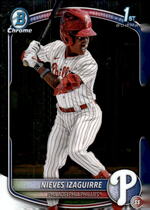2025 Bowman Chrome Prospects #BCP-232 Nieves Izaguirre