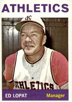 1964 Topps Base Set #348 Ed Lopat
