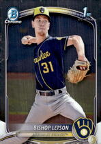 2025 Bowman Chrome Prospects #BCP-30 Bishop Letson