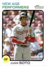 2022 Topps Heritage New Age Performers #NAP-7 Juan Soto