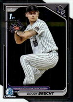 2024 Bowman Chrome Draft #BDC-39 Brody Brecht