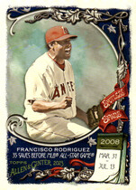 2023 Topps Allen & Ginter Spotless Spans #SS-12 Francisco Rodriguez