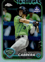 2024 Topps Pro Debut Chrome #PDC-84 Ricardo Cabrera