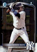 2025 Bowman Chrome Prospects #BCP-71 Richard Matic