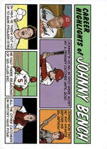 2022 Topps Heritage High Number 1973 Topps Comics #73TC-31 Johnny Bench
