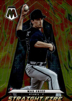 2022 Panini Mosaic Straight Fire #SF-20 Max Fried