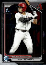 2024 Bowman Chrome Draft #BDC-29 Ivan Luciano