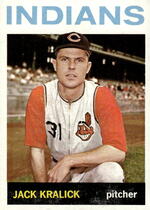 1964 Topps Base Set #338 Jack Kralick