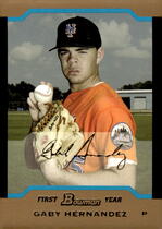 2004 Bowman Draft Gold #BDP44 Gaby Hernandez