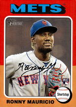2024 Topps Heritage #296 Ronny Mauricio