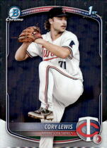 2025 Bowman Chrome Prospects #BCP-128 Cory Lewis