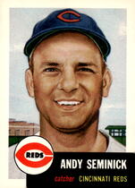 1991 Topps Archives 1953 #153 Andy Seminick