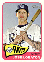 2014 Topps Heritage #401 Jose Lobaton