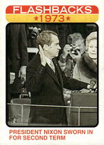 2022 Topps Heritage News Flashbacks #NF-4 President Nixon Sworn In For Second Term