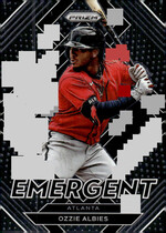 2022 Panini Prizm Emergent #E-3 Ozzie Albies