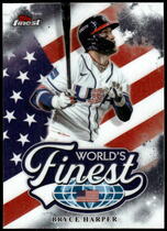 2026 Finest Worlds Finest #WF-13 Bryce Harper