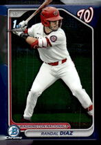 2024 Bowman Chrome Draft #BDC-199 Randal Diaz