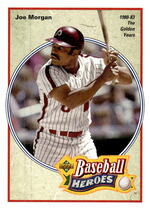 1992 Upper Deck Baseball Heroes Johnny Bench & Joe Morgan #42 Joe Morgan