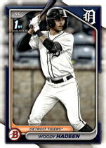 2024 Bowman Draft #BD-17 Woody Hadeen