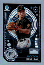 2024 Bowman Chrome Bowman A.I. #BAI-6 Jackson Holliday