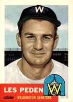 1991 Topps Archives 1953 #256 Les Peden