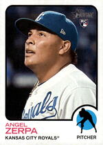 2022 Topps Heritage High Number #650 Angel Zerpa