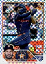 2023 Topps Chrome X-Fractor Refractor #112 Jose Altuve