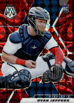 2021 Panini Mosaic Reactive Red #269 Ryan Jeffers