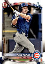 2025 Bowman Draft #BD-200 Kane Kepley