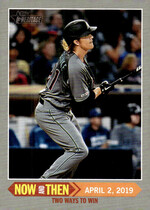 2019 Topps Heritage High Number Now and Then #NT-4 Zack Greinke