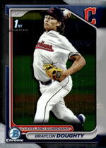 2024 Bowman Chrome Draft #BDC-37 Braylon Doughty