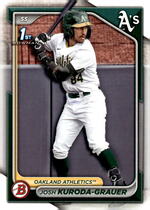 2024 Bowman Draft #BD-54 Josh Kuroda-Grauer