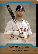 2004 Bowman Draft Gold #BDP113 Ben Harrison
