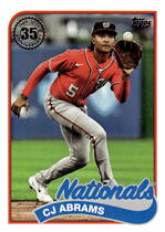 2024 Topps 1989 Topps Series 2 #89B2-44 Cj Abrams