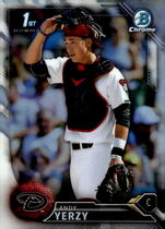 2016 Bowman Chrome Draft Refractor #BDC-87 Andy Yerzy