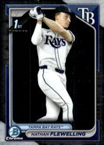 2024 Bowman Chrome Draft #BDC-88 Nathan Flewelling