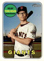 2018 Topps Heritage High Number #681 Kelby Tomlinson